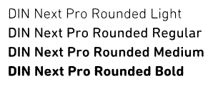 DIN Next Pro Rounded